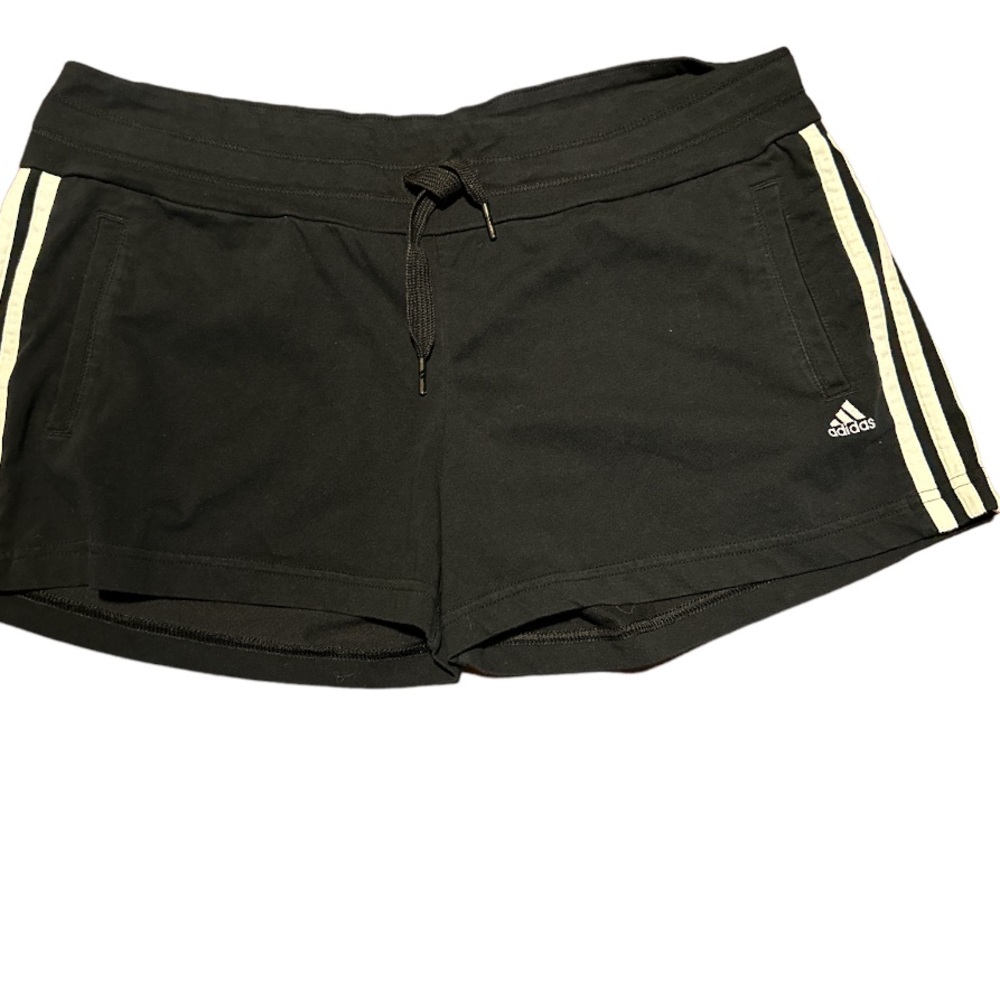Adidas climalite women’s shorts 3 stripe size L